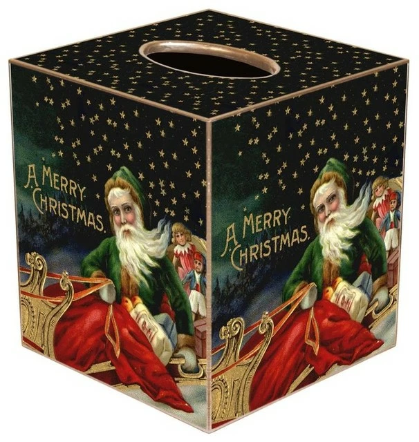Coupon ๐ Marye-Kelley TB2535 - Santa And Sleigh Tissue Box Cover ๐ 1 Coupon ๐ Marye-Kelley TB2535 - Santa And Sleigh Tissue Box Cover ๐