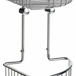 Best deal 👏 Smedbo Inc Sideline Basic Corner Soap Basket, Double Polished Chrome 👏