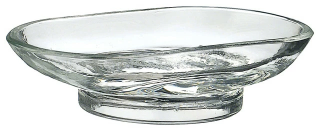 Wholesale 🎁 Smedbo Inc Clear Glass Soap Dish 😉 1 Wholesale 🎁 Smedbo Inc Clear Glass Soap Dish 😉