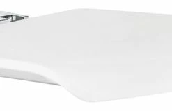 Hot Sale 🌟 Smedbo Inc Wall Mounted Shower Chair, Polished Chrome/White 🧨