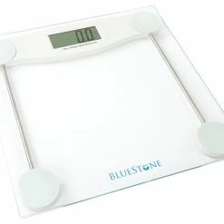 Outlet 🧨 Trademark Bluestone Digital Glass Bathroom Scale With LCD Display 🔔
