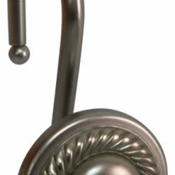 Best Sale 🌟 Versanora Shower Curtain Hook Brushed Nickel Finish 😀