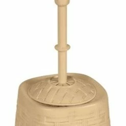 Coupon 🔥 Superio Brand Wicker Free Standing Toilet Brush And Holder, Beige 🛒