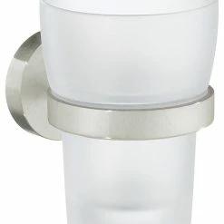 Deals 💯 Smedbo Inc Home Holder With Frosted Glass Tumbler 😉
