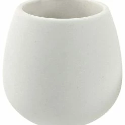 Promo 🧨 Nameeks Toothbrush Holder Made From Thermoplastic Resins And Stone, White ✔️