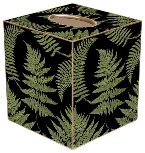Buy ๐ฏ Marye-Kelley TB882-Ferns On Black Tissue Box Cover ๐ 1 Buy ๐ฏ Marye-Kelley TB882-Ferns On Black Tissue Box Cover ๐