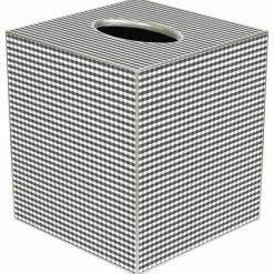 Top 10 👏 Marye-Kelley TB1162 - Black & White Gingham Tissue Box Cover 👍