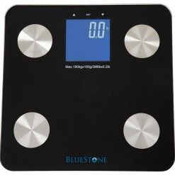 Cheap 🧨 Trademark Bluestone Digital Body Fat Scale With Large LCD Display, Black 💯