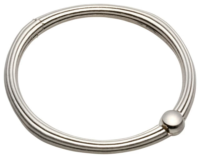 Wholesale π Carnation Home Fashions "O" Shower Curtain Hooks In Brushed Nickel β¨ 1 Wholesale π Carnation Home Fashions "O" Shower Curtain Hooks In Brushed Nickel β¨