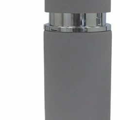 Coupon ✔️ Countertop Soap And Lotion Dispenser Dutch House Soft Ceramic Gray 🥰