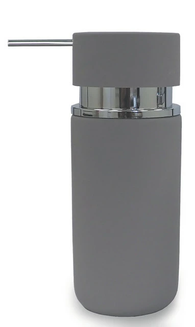 Coupon โ๏ธ Countertop Soap And Lotion Dispenser Dutch House Soft Ceramic Gray ๐ฅฐ 1 Coupon โ๏ธ Countertop Soap And Lotion Dispenser Dutch House Soft Ceramic Gray ๐ฅฐ