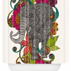 Cheapest 💯 Deny Designs Valentina Ramos Ruby The Elephant Shower Curtain 🔥