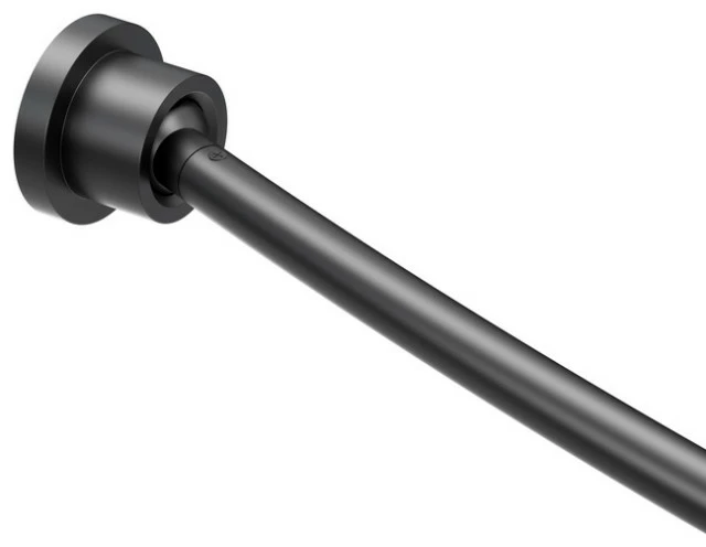 Outlet ๐ Gatco Fine Bathware Glam Curved Shower Rod Set, Matte Black ๐ 1 Outlet ๐ Gatco Fine Bathware Glam Curved Shower Rod Set, Matte Black ๐