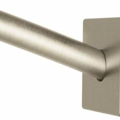 Budget 😀 Moen CSR2168 Triva 54" - 60" Curved Wall Mounted Shower Curtain - Brushed 🥰