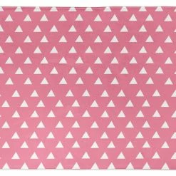 Best deal ✔️ DDCG Pink Triangle Pattern 24x17 Bath Mat ✨