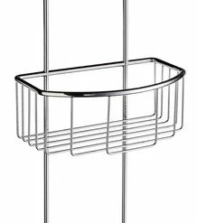 Buy 😀 Smedbo Inc Sideline Basic Shower Basket, Double Polished Chrome 🔥