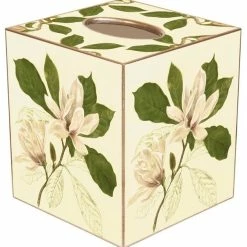 Coupon 👏 Marye-Kelley TB367-Magnolias Tissue Box Cover 🌟