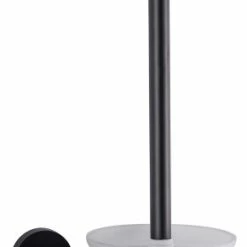 Promo ✨ Lexora Bagno Nera Stainless Steel Toilet Brush, Matte Black 🥰