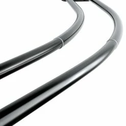 Outlet 👏 Kingston Brass Kingston 60" - 72" Adjustable Double Curved Shower Curtain Rod, Black ⭐