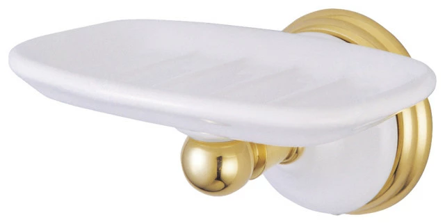 Deals ๐ Kingston Brass Wall-Mount Soap Dish Holder, Polished Brass โจ 1 Deals ๐ Kingston Brass Wall-Mount Soap Dish Holder, Polished Brass โจ
