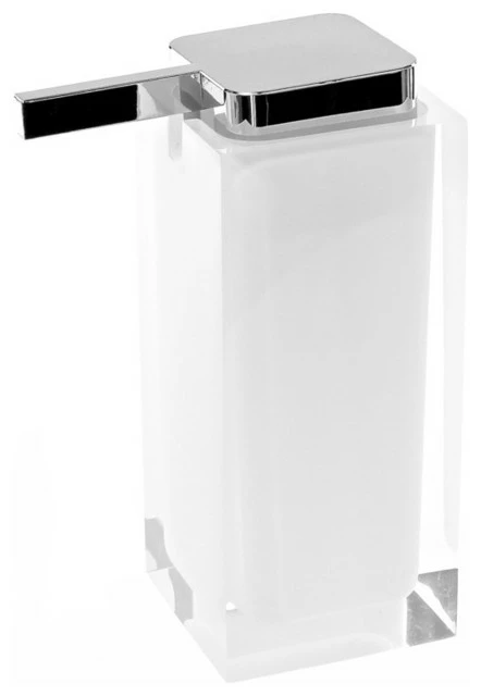 Discount ✨ Nameeks Square Soap Dispenser, White 🔔 1 Discount ✨ Nameeks Square Soap Dispenser, White 🔔